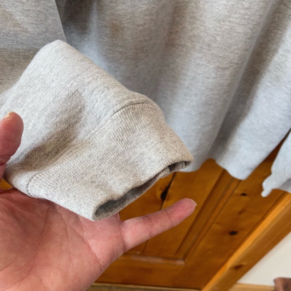 OLD NAVY unisex sweatshirt, light grey, size XL, like new condition - Picture 3 of 13